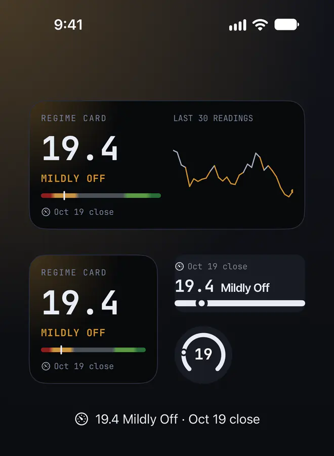 The app's Home Screen and Lock Screen widgets, each showing the day's reading.